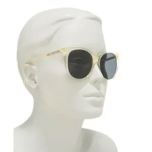 Burberry Authentic 55mm Gold Signature Patterned Cat Eye Sunglasses New In Box Burberry | Accessories | Burberry Authentic 55mm Gold  main image 4